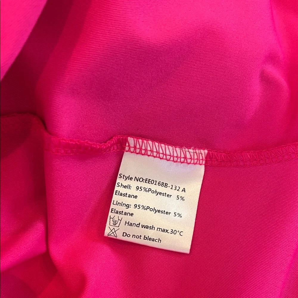Ever Pretty Fuchsia Deep V-Neck Maxi Dress size S - Picture 7 of 8